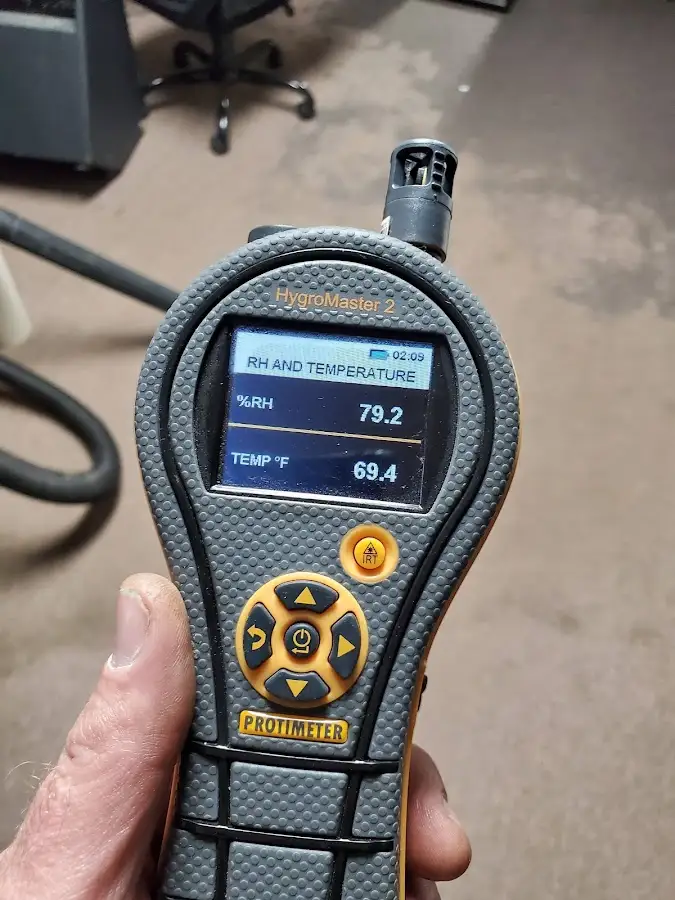 Moisture meter humidity assessment for Fire & Smoke Damage Restoration in Leesville